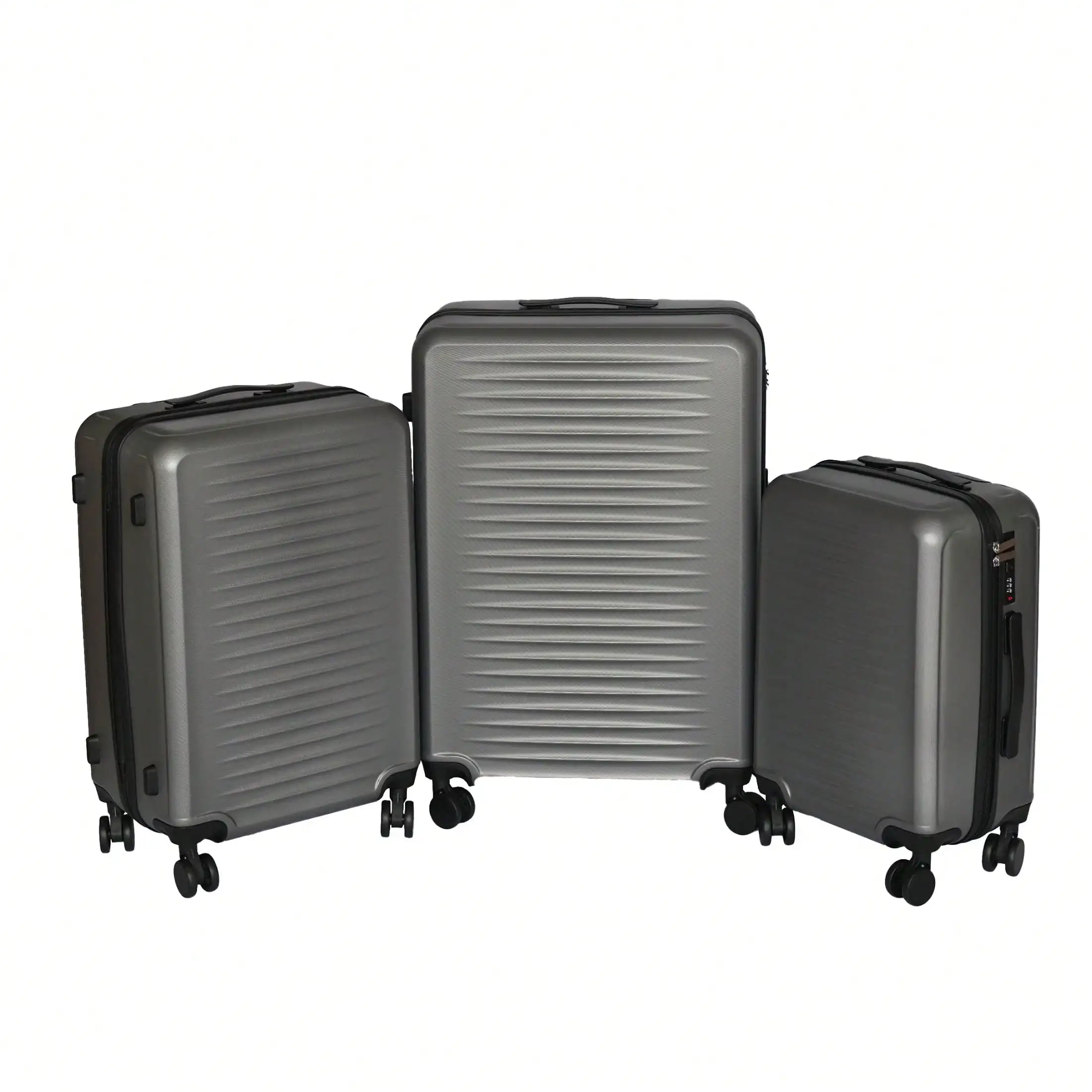 3 Piece Luggage Sets, Hard Shell Lightweight Carry On Suitcase with 360° Spinner Wheels, Durable Rolling Hardside Travel Suitcase Set for Men Women, 20/24/28 Inch Trolley Luggage for Business Vacation Trip