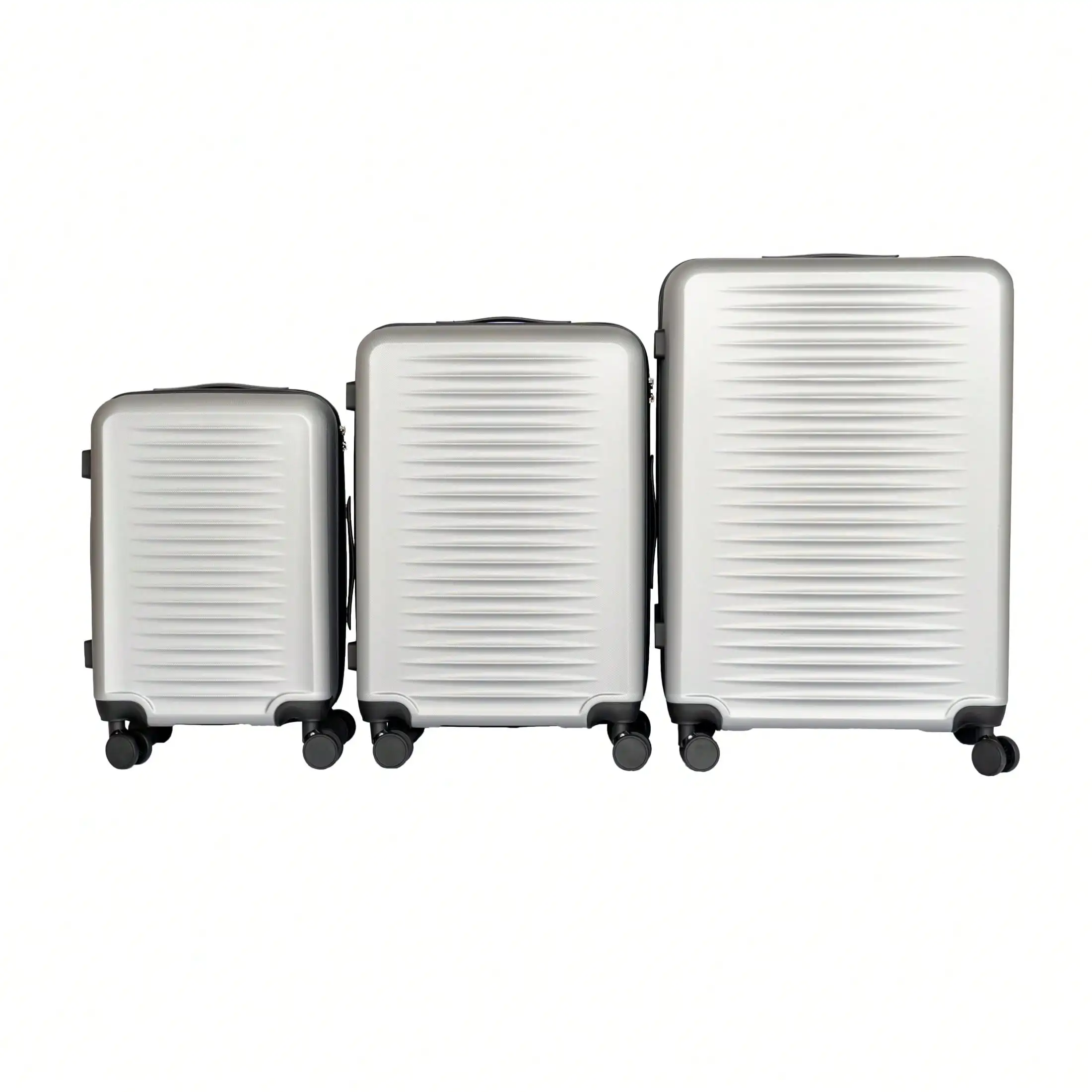 3 Piece Luggage Sets, Hard Shell Lightweight Carry On Suitcase with 360° Spinner Wheels, Durable Rolling Hardside Travel Suitcase Set for Men Women, 20/24/28 Inch Trolley Luggage for Business Vacation Trip