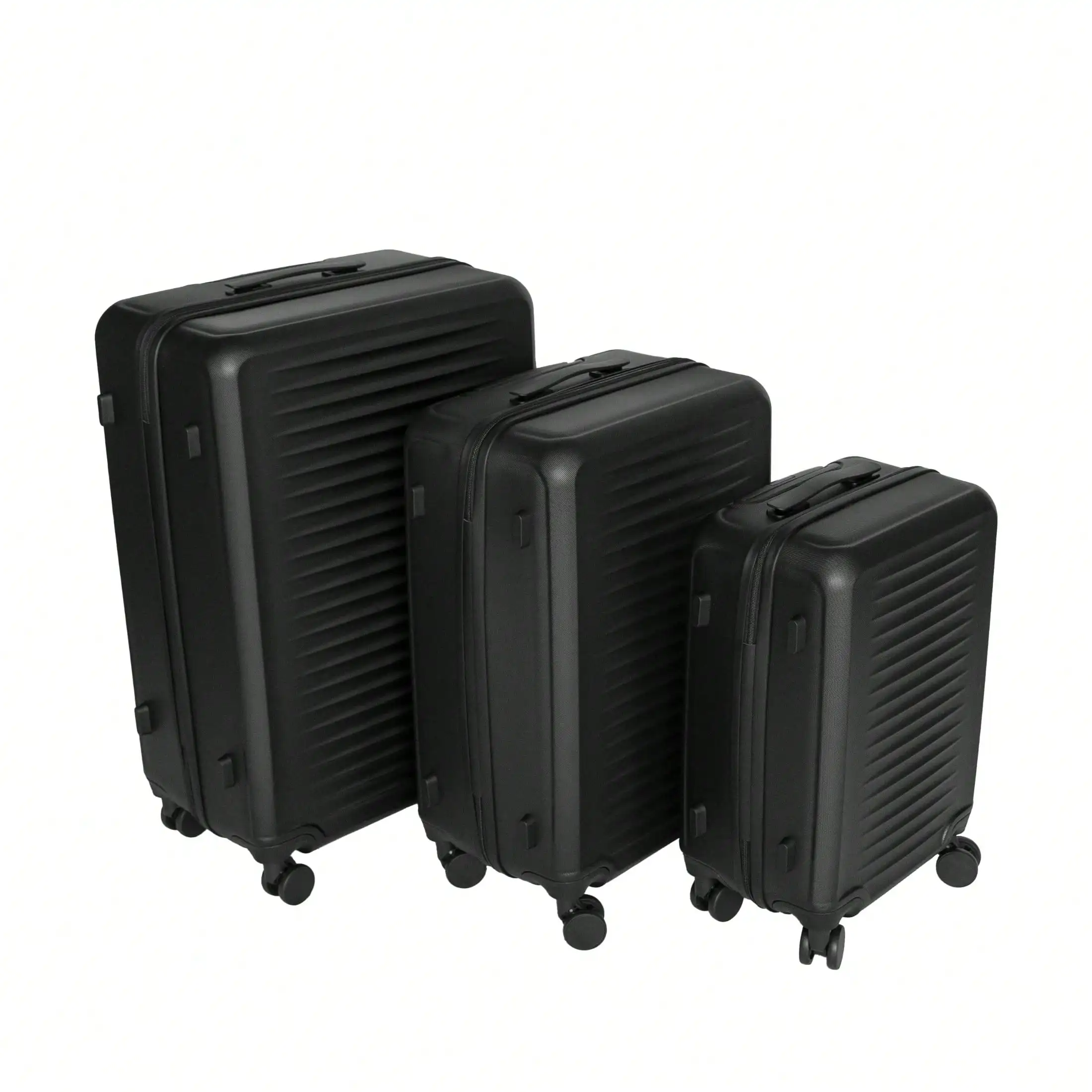 3 Piece Luggage Sets, Hard Shell Lightweight Carry On Suitcase with 360° Spinner Wheels, Durable Rolling Hardside Travel Suitcase Set for Men Women, 20/24/28 Inch Trolley Luggage for Business Vacation Trip
