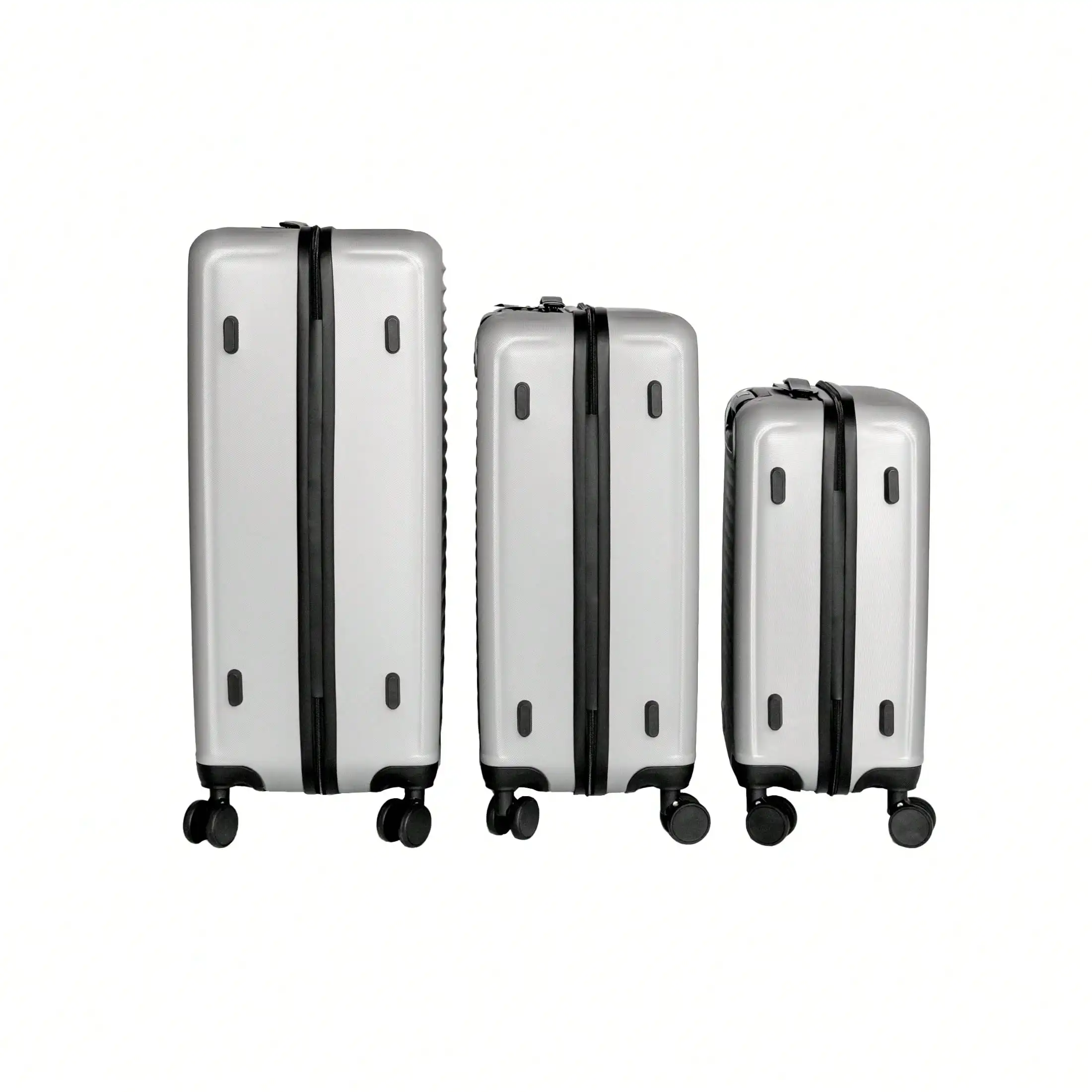 3 Piece Luggage Sets, Hard Shell Lightweight Carry On Suitcase with 360° Spinner Wheels, Durable Rolling Hardside Travel Suitcase Set for Men Women, 20/24/28 Inch Trolley Luggage for Business Vacation Trip
